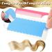 288 Pcs Double Sided Tape in Hair Extensions with Rat Tail Combs | Adhesive Extension Replacement Tape | Hair Tape Tabs for Women Girls (Blue Pink) - Buy Online on GoSupps.com