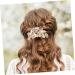 SOESFOUFU Bride Rhinestone Hair Comb gold headpiece hair accessories hair jewels for women hair comb for bridal Japanese and Korean Metal wedding bride Clip hair hair comb Small and fresh - Buy Online on GoSupps.com