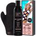 Organic Self Tanning Lotion for Natural Looking Tan-Fake Tan-Best Sunless Tanning Lotion for Bronze Skin-Best Self Tanners for Face and Body-with Tanning Mitt (Medium to Dark)