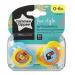 Tommee Tippee Fun Style Pacifiers 0-6m - BPA-Free Silicone Binkies (2 Count) - Varied Colors and Designs - Buy Online on GoSupps.com