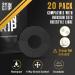 Skin Grip CGM Patches 20-Pack for Infusion Set/Freestyle Libre - Waterproof & Sweatproof Adhesive Tape for 10-14 Days - Black - Buy Online on GoSupps.com