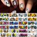 Shop TailaiMei 48 Sheets Halloween Water Transfer Nail Art Stickers - DIY Nail Decals for Halloween Party - Buy Online on GoSupps.com