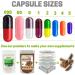 XPRS Nutra Size 3 Empty Capsules - 100 Count | Clear Vegan Capsules for DIY Vegetable Filling | Vegetarian Empty Pill Capsules - Capsules Express - Buy Online on GoSupps.com