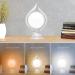 Voraiya Light Therapy Lamp 10000 Lux UV-Free | Adjustable Temp/Brightness | Timer & Memory | Full Spectrum | Seasonal Sun Light for Bedroom & Office - A3-White - Buy Online on GoSupps.com
