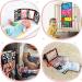 Teytoy Baby Mirror Toys for 0-9 Months | Foldable Abdominal Base | Black & White Contrast Educational Toy for Newborns & Toddlers - Buy Online on GoSupps.com