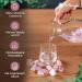 Puraja Rose Quartz Gemstones Set Natural Raw Healing Stones | Versatile Water Stones & Chakra Crystals | Varten 1000g Premium Quality - Buy Online on GoSupps.com