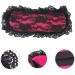 Soft Lace Eye Mask for Comfortable Sleep | Adjustable Rose Red Shading Eye Mask | Perfect for Travel & Meditation - Buy Online on GoSupps.com