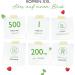 High-Dose Vegan Caffeine Tablets 200mg - 500 Tablets - Lab-Tested Purity - No Additives - Premium Quality - Buy Online on GoSupps.com