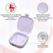 Encase Dental Retainer Case with Dental Bath Dual Purpose Hygienic Denture Case for Storage and Immersion of Mouthguards Ortho Retainers + Dental Appliances (Red) - Buy Online on GoSupps.com