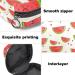 Watermelon Slices Storage Bag - Portable Menstrual Pad & Cup Bag for Women Teens & Girls | Stylish & Functional Zip Pouch - Buy Online on GoSupps.com