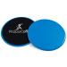 Prosourcefit Core Sliding Exercise Discs Dual Sided Sliders for Use On Any Surface at Home Or Gym for Full Body Workouts 2 Set Blue