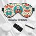 Handcrafted Father's Day Soft Sleep Eye Mask | Breathable Travel Eye Patch for Women - Perfect Relaxation Gift - Buy Online on GoSupps.com