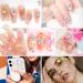 31-Piece Butterfly Nail Charms Set | 3D Alloy & Glitter Metal Nail Art Pendants | Luxury Gold & Silver Decorations for Stunning Nail Art - Buy Online on GoSupps.com