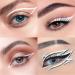 Music Flower Coloured Waterproof Liquid Eyeliner Pencil | Smudge-Proof & Flexible | Multiple Colour Options | Easy Control Pen | White - Buy Online on GoSupps.com