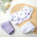 Tarpop 3 Pairs Aloe Socks Moisturizing Spa Socks for Dry Cracked Feet Infused Socks Gel Sleeping Fuzzy Socks Lotion Socks Gift for Christmas Women Men Softening Dry Feet(Purple and White) - Buy Online on GoSupps.com