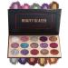 15 Colors Eyeshadow Glitters Shimmer Pigment Pressed Makeup Palette Eyes Cosmetic Gold