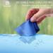 Buy Microfiber Cloths 12 Pack - Perfect for Cleaning Glasses Sunglasses Laptops & More - Soft Durable & Effective - Blue/Gray - Buy Online on GoSupps.com
