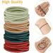 120 PCS Morandi Color Hair Bobbles | Gentle Elastic Hair Bands for Girls and Women - Buy Online on GoSupps.com