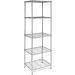 Honey-Can-Do SHF-01054 5-tier chrome shelving unit  250 lbs - Buy Online on GoSupps.com