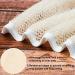 5 Pack Exfoliating Bath Cloths Towel for Women and Men - Soft Weave Body & Face Wash Towel - 2 Sides Exfoliating Scrub Cloth - Beige, 10.63x9.05 Inch (Pack of 5) - Buy Online on GoSupps.com