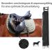 Schnure Belt Horse Saddle Strap (90cm) - Optimal Pressure Distribution & Freedom of Movement | Cords Saddle Belt in Black for Enhanced Comfort - Buy Online on GoSupps.com