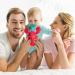 Baby Newborn Pacifier with Lobster Pacifier Holder - Soothie Infant Pacifiers - Ages 3-12 Months - Comfort Binky with Plush Toy - Buy Online on GoSupps.com