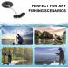Vipmoon 600 Rubber Fishing Bobber Stoppers | 6-in-1 Corded Mopper Fishing Pearls | Black | 4 Sizes Available - Enhance Your Fishing Experience - Buy Online on GoSupps.com