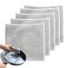 Multipurpose Wire Miracle Cleaning Cloths Opentoz Double Scrubber Opentoz Double Stainless Steel Scrubber Stellaya Wire Dishwashing Rags Multifunctional Non-Scratch Wire Dishcloth (5 Pcs)