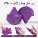 BEAKEY 10 Pcs Dark Purple Soft Triangle Powder Puffs - Latex-Free Makeup Puffs for Face & Foundation - Ideal for Setting Powder and Liquid Foundation - Buy Online on GoSupps.com