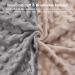 Ultra Soft Minky Dots Plush Changing Table Cover for Baby Boy & Girl - 2 Pack Brown/Grey - Buy Online on GoSupps.com