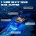 BASIKER BS4 Marine LED Boat Light - 3000LM Blue, IP68 Stainless Steel, Surface Mount for Cruise Ships, Yachts, Boats - 10-36V - Buy Online on GoSupps.com