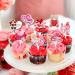 Ercadio 32 Pack Valentine's Day Cupcake Toppers Hear Be Mine Cupcake Picks Valentine's Day Kiss Me Cupcake Toppers Valentine s Day I Love You Cupcake Picks for Wedding Valentine's Party Cake Decors Z-2 - Buy Online on GoSupps.com
