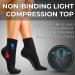 Dr. GO Ultra-Soft Neuropathy Socks for Men - Seamless Diabetic Socks, Non-Binding Top, Cushioned Sole - 4 Pairs, Black, Size 6-9 - Buy Online on GoSupps.com