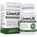 LiverLift #1 Liver Cleanse & Detox Supplement | Turmeric Beetroot Dandelion Chicory Burdock Artichoke and More | Money Back Guarantee | 60 Vege Capsules