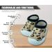 Dookeh Baby Shoes Soft Sole Sneakers | 6-9 Months | Leopard Dark | Toddler Infant Boys Girls First Walking Shoes - Buy Online on GoSupps.com