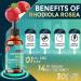 Tenmido 14in1 Rhodiola Rosea Tincture with Ashwagandha Lion's Mane Magnesium Glycinate Citrate Malate L-Theanine Same Shilajit Turmeric Sea Moss & More - 30ml 1 Fl Oz - Buy Online on GoSupps.com