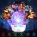 Bozhihong Galaxy Projector Star Projector Night Light with Remote Control/Timer Function/Built-in Music LED Projector Light with 8 Lighting Modes for Kid Adult Bedroom/Room Decor/Party/Gift (White) A-white - Buy Online on GoSupps.com