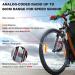 SPGOOD Wireless Bicycle Computer - 19 Functions IP54 Waterproof Backlit Speedometer Automatic Start/Stop Black - Buy Online on GoSupps.com