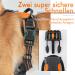 Rabbitgoo Adjustable Dog Harness for Medium & Large Dogs - No Pull Breathable with Reflex Stripes - Safe Control Guide in Orange XL (1 Pack) - Buy Online on GoSupps.com