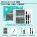 Lash Extension Kit 320Pcs - DIY Individual Lashes Clusters Bond & Seal Remover & Applicator Tool - 3040D D-Mix 9-16mm for At Home Use - Buy Online on GoSupps.com