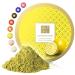 Tea Uniqo - Lemon Matcha powder - ideal for ice cream latte shakes for baking cooking or drinking pure - green tea powder with lemon taste 100% naturally in re -lockable can lemon matcha