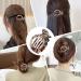 Small Hair Clips for Thin and Flat Hair - Resilient Spring Action in Light Brown - Ideal for Styling - Perfect Everyday Accessory for Women & Girls - Buy Online on GoSupps.com