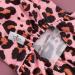 CuteBone Dog Velvet Dress Pink Leopard Costume with Bow Hair Rope | XX-Small, Valentine's Day Gift | Pet Outfit Cat Clothes - Buy Online on GoSupps.com