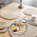 Divided Stainless Steel Children's Plates | 3-Part Baby & Toddler Plates - 22x19cm - Buy Online on GoSupps.com