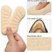 Women Heel Pads - Heel Grips for Loose Shoes | Beige Heel Inserts Protectors (3 Pairs - Buy Online on GoSupps.com