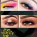 Joyeee Eyeshadow Palette - 120 Shades Metallic & Shimmer, Sweatproof & Waterproof Long Lasting Professional Makeup for Teens - Brights 1 - Buy Online on GoSupps.com
