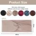 Nayyana 6-Piece Non-Slip Elastic Hair Bands for Women - Perfect for Yoga Workout Running & Sports | Colorful Short Hair Accessories - Buy Online on GoSupps.com