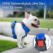 Reflective POPOT Dog Harness - Adjustable Soft Padded Vest for Medium Dogs | Choke-Free Design | Royal Blue - Buy Online on GoSupps.com