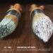 Small Chalk and Wax Brush Set - 2 Brushes Stencil Kit for Furniture Craft Projects - Buy Online on GoSupps.com