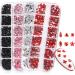 FEIlei Nail Art Rhinestones Diamond Crystal Gems for Nail Decorations Rings Earring DIY - Buy Online on GoSupps.com